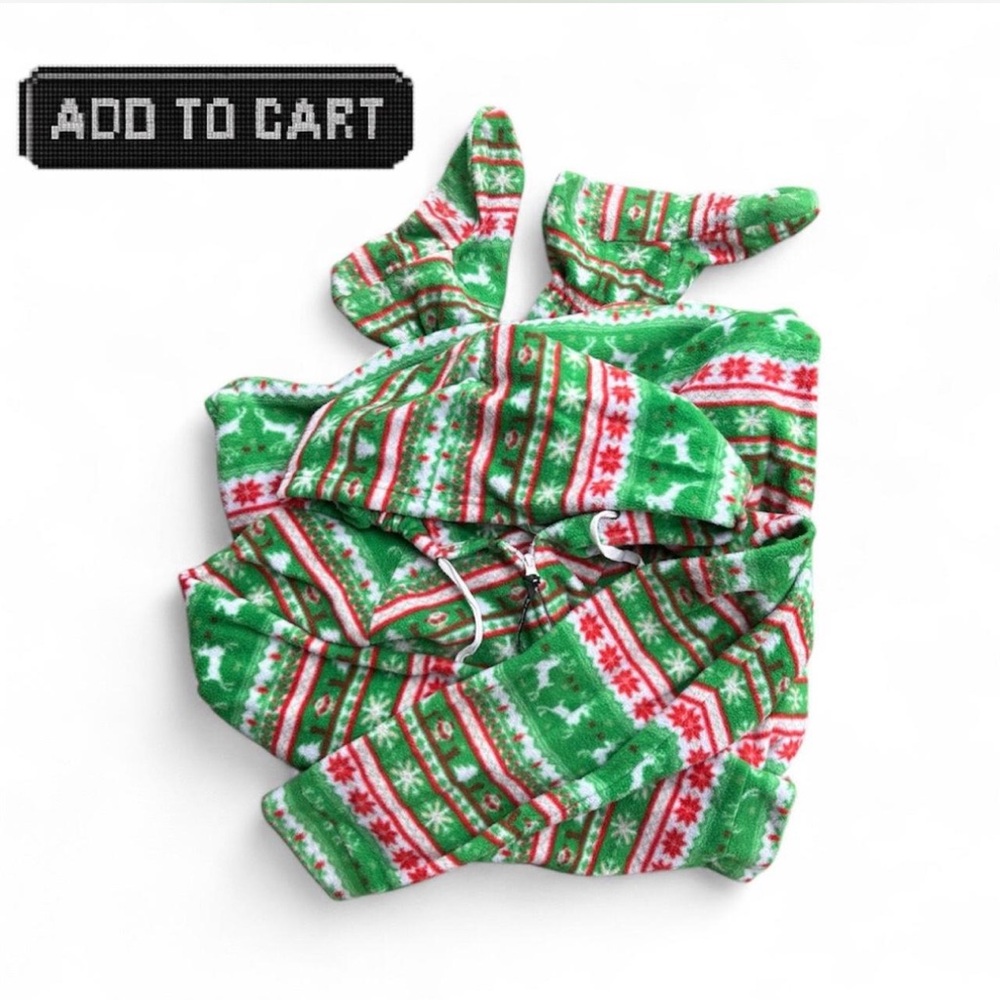 LAZYONE- Christmas Footed Pajamas